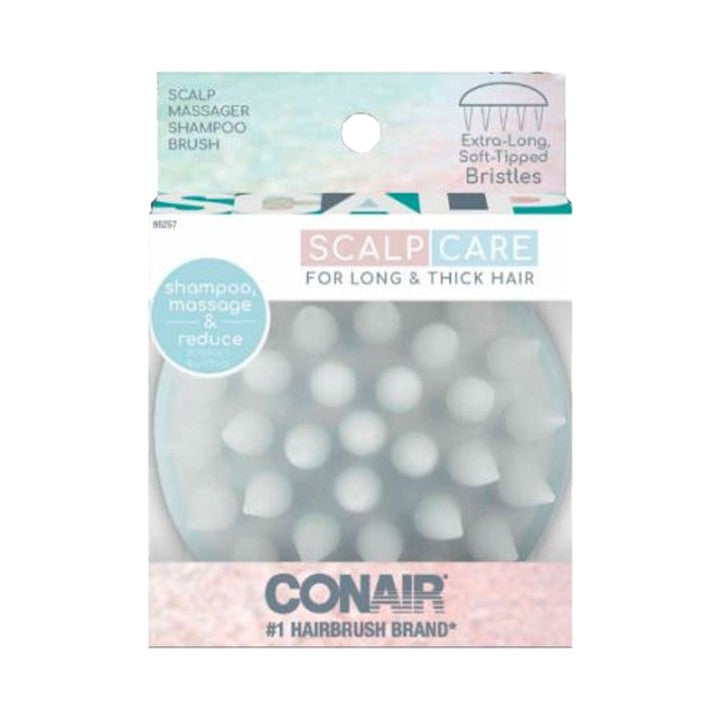 CONAIR Scalp Care Massager Shampoo Brush With Triple Action Bristles - Blue-074108952578-LR-352760-1-LR eShop