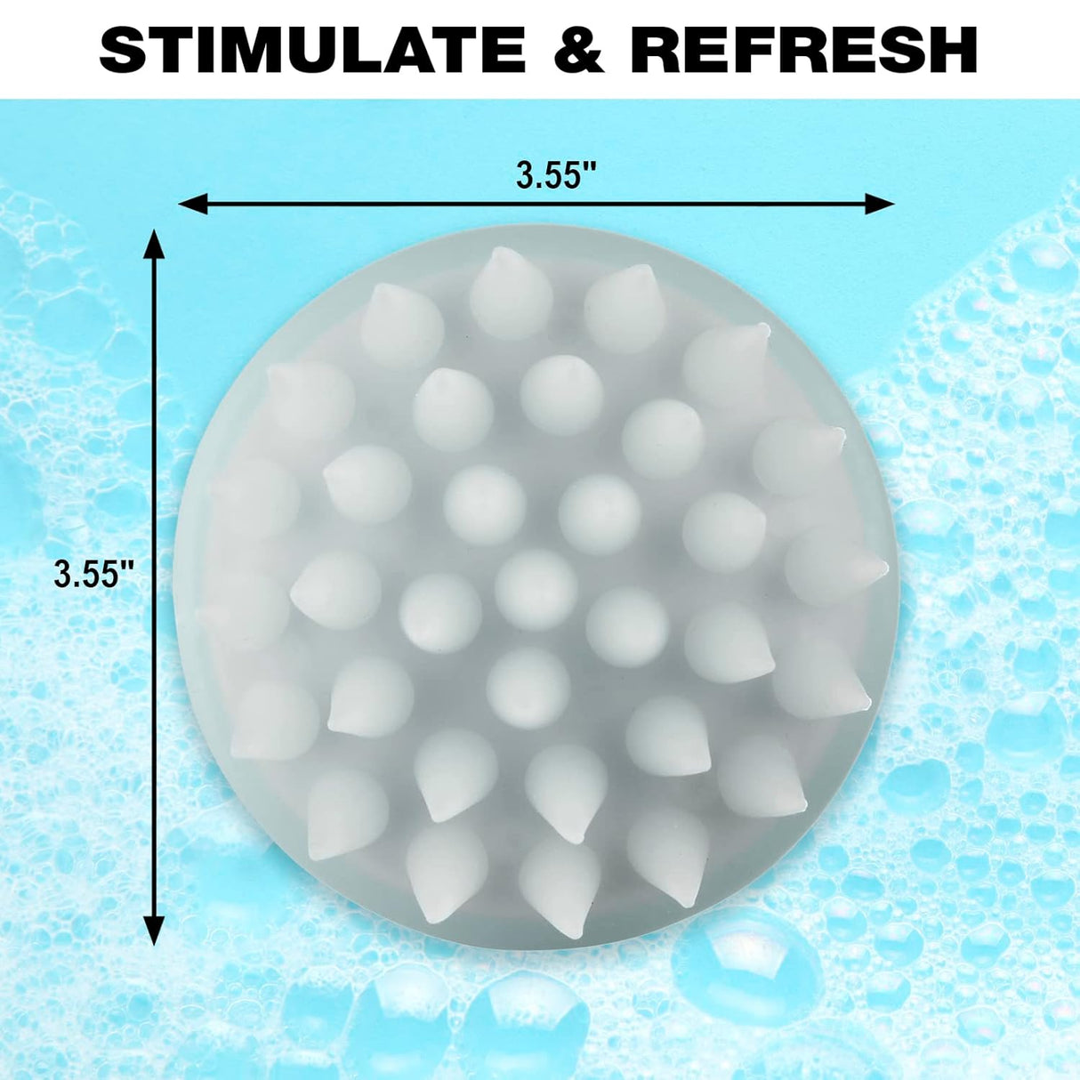 CONAIR Scalp Care Massager Shampoo Brush With Triple Action Bristles - Blue-074108952578-LR-352760-6-LR eShop