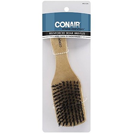 CONAIR Smooth & Shine Boar Bristle Hair Brush - Wooden-074108951151-LR-160944-1-LR eShop