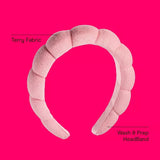 CONAIR Spa Bubble Polyester Headband - Pink-074108596413-LR-354228-2-LR eShop