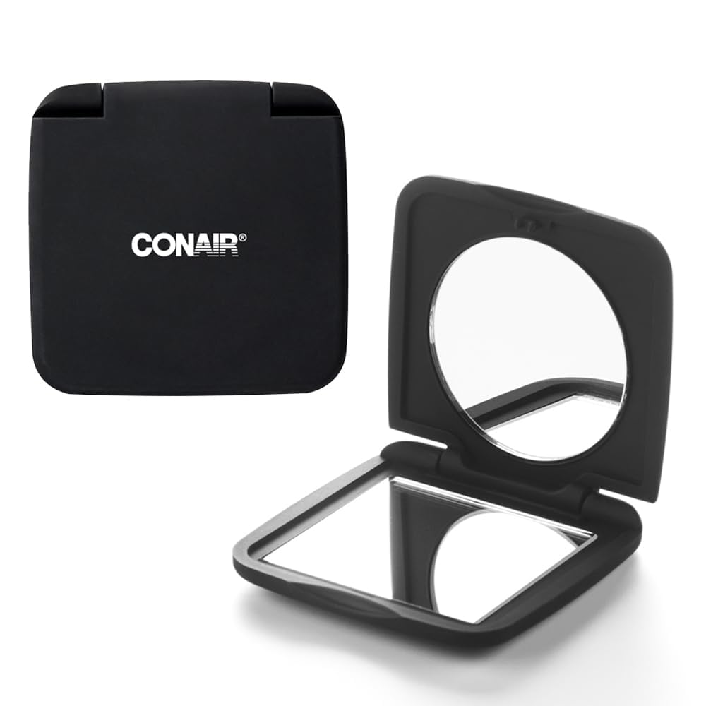 CONAIR Standard Compact Pocket Mirror - Black-074108418814-LR-333741-2-LR eShop