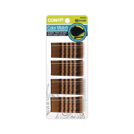 CONAIR Styling Essentials Bobby Pins - Brunette, 60 count-074108553034-LR-184143-1-LR eShop