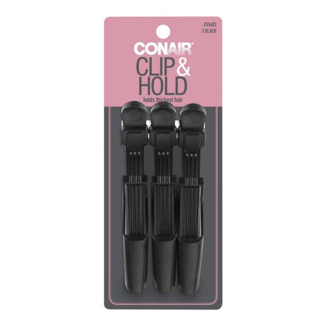 CONAIR Styling Essentials Clip & Hold Mega Hold Styling Clips, 3 count-074108556837-LR-263882-1-LR eShop