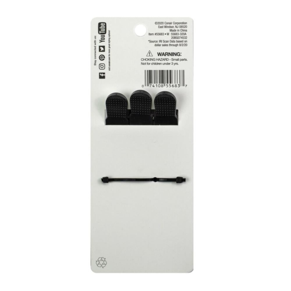 CONAIR Styling Essentials Clip & Hold Mega Hold Styling Clips, 3 count-074108556837-LR-263882-3-LR eShop