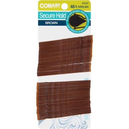 CONAIR Styling Essentials Extra Long Bobby Pins - Brown, 48 count-074108555977-LR-325856-1-LR eShop