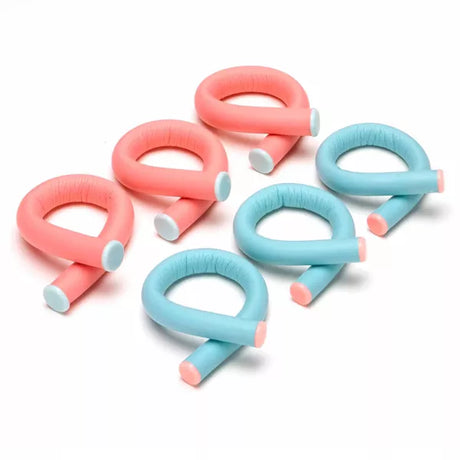 CONAIR Styling Essentials Heatless Spiral Rollers - Coral & Teal, 18 count-074108625045-LR-249662-2-LR eShop