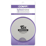 CONAIR Styling Essentials Lighted Suction Cup Mirror - Assorted, 15x Magnification-074108416582-LR-192300-1-LR eShop