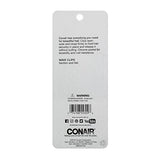 CONAIR Styling Essentials Section & Set Chrome Plated Hair Clips, 12 count-074108553096-LR-192376-3-LR eShop