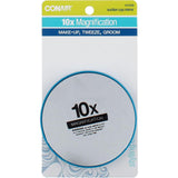 CONAIR Styling Essentials Suction Cup Mirror - Assorted, 10x Magnification-074108416490-LR-171351-1-LR eShop