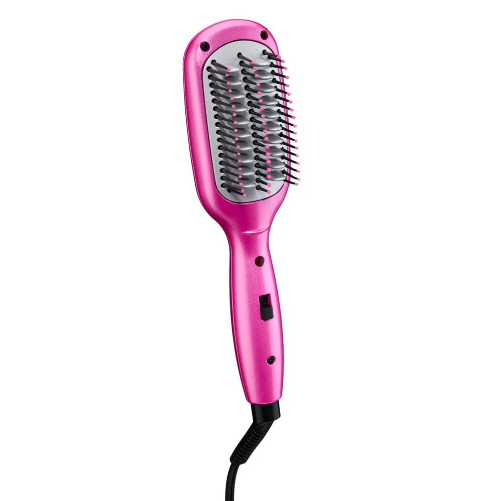 CONAIR Super Smoothing Mini Ceramic Hair Straightening Brush - Pink-074108514226-LR-361544-3-LR eShop