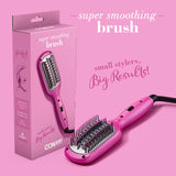 CONAIR Super Smoothing Mini Ceramic Hair Straightening Brush - Pink-074108514226-LR-361544-4-LR eShop