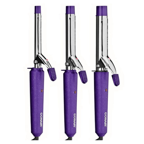 CONAIR Supreme Curling Iron Combo Pack - Set of Three, 1/2", 3/4", & 1"-074108019394-LR-163809-2-LR eShop