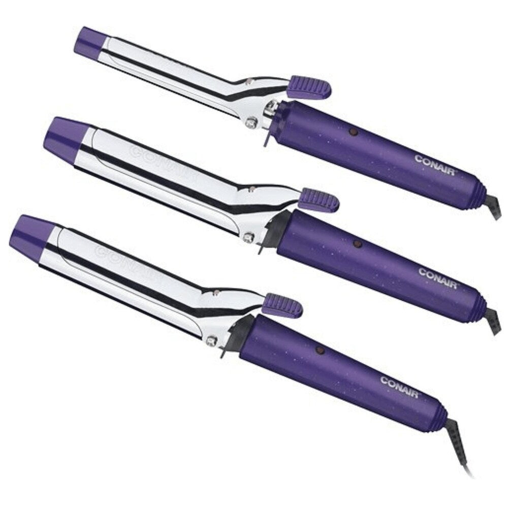 CONAIR Supreme Curling Iron Combo Pack - Set of Three, 1/2", 3/4", & 1"-074108019394-LR-163809-3-LR eShop