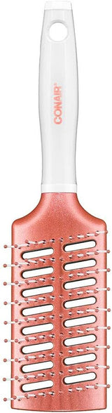 CONAIR Supreme Double Ceramic Vent Brush - White & Rose Gold-074108750297-LR-346095-2-LR eShop