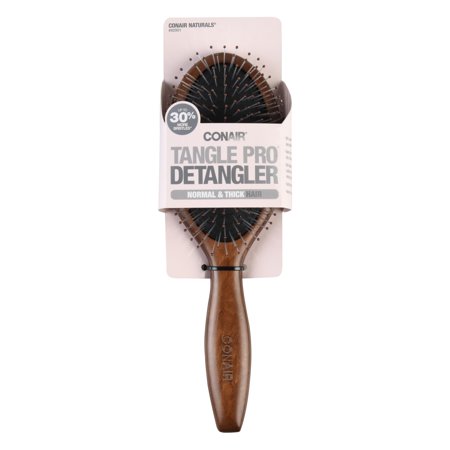 CONAIR Tangle Pro Detangler Oval Wood Cushion Hair Brush-074108829511-LR-331144-1-LR eShop