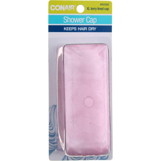 CONAIR Terry Lined Shower Cap - Assorted-074108553287-LR-192342-1-LR eShop