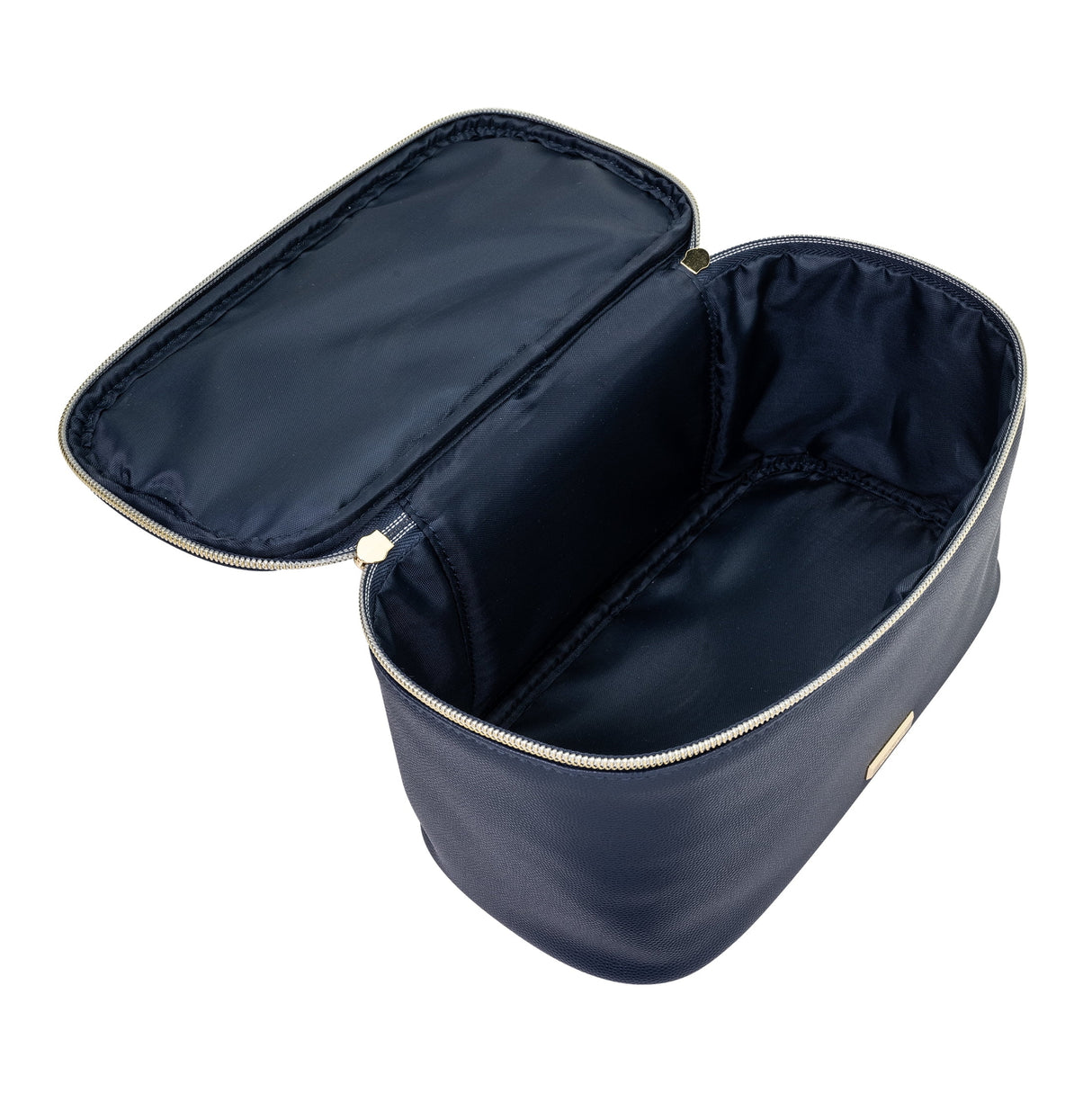 CONAIR Textured Train Case Cosmetic Bag - Navy-079642320678-LR-357088-3-LR eShop