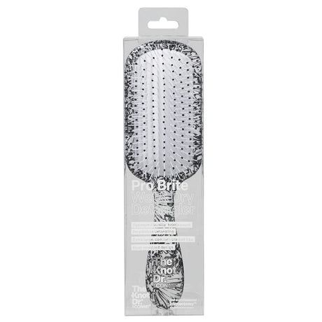 CONAIR The Knot Dr. Pro Brite Wet & Dry Detangler Hair Brush - Black & White Floral-074108955791-LR-345412-1-LR eShop