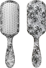 CONAIR The Knot Dr. Pro Brite Wet & Dry Detangler Hair Brush - Black & White Floral-074108955791-LR-345412-2-LR eShop