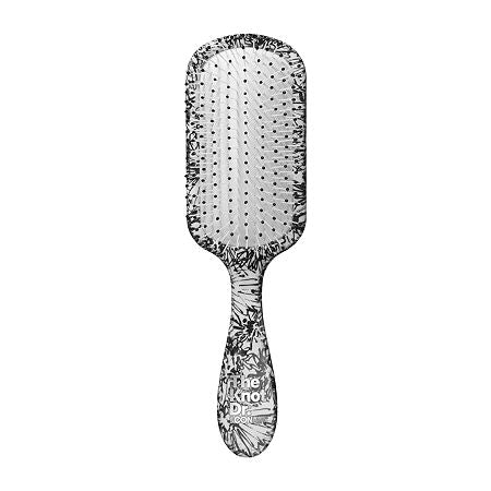 CONAIR The Knot Dr. Pro Brite Wet & Dry Detangler Hair Brush - Black & White Floral-074108955791-LR-345412-3-LR eShop