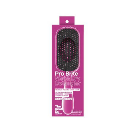 CONAIR The Knot Dr. Pro Brite Wet & Dry Detangler Hair Brush - Pink-074108953049-LR-332534-1-LR eShop