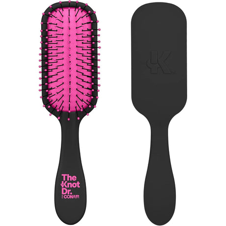 CONAIR The Knot Dr. Pro Mini Wet & Dry Detangler Hair Brush With Pink Case-074108953322-LR-341245-2-LR eShop