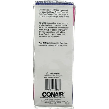 CONAIR Thermal Self Grip Rollers - Assorted Sizes, 12 count-074108611178-LR-202345-2-LR eShop