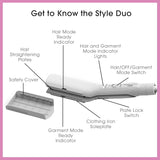 Conair Travel Smart Style Duo 2 in-1 Iron for Hair & Clothing-039052020346-LR-361019-4-LR eShop