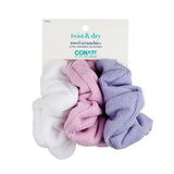 CONAIR Twist & Dry Ultra Absorbent Microfiber Towel Scrunchies, 3 count-074108558534-LR-357239-1-LR eShop