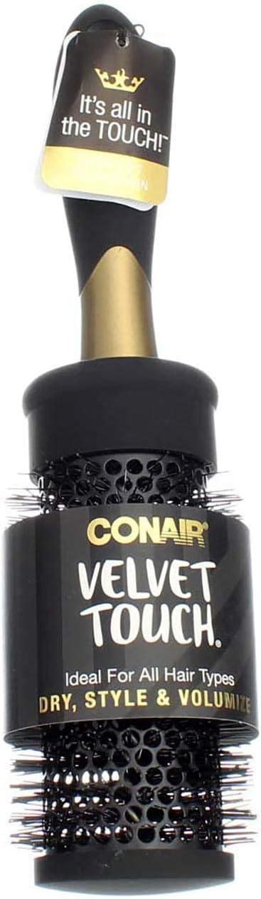 CONAIR Velvet Touch Round Hair Brush - Assorted-074108772022-LR-158495-1-LR eShop