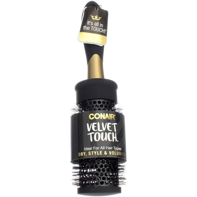 CONAIR Velvet Touch Round Hair Brush - Assorted-074108772022-LR-158495-1-LR eShop