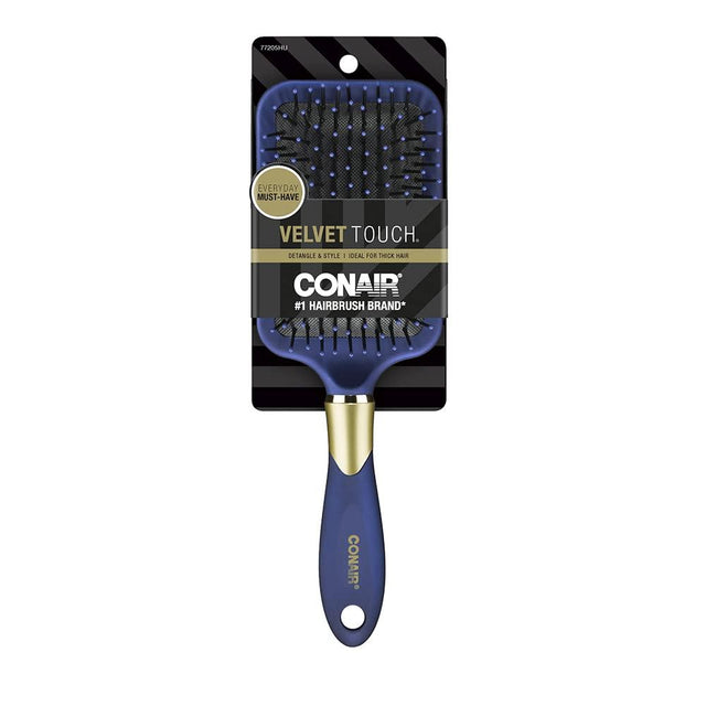 CONAIR Velvet Touch Soft Handle Paddle Brush - Assorted-074108772053-LR-158497-1-LR eShop