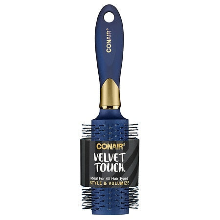CONAIR Velvet Touch Style & Volumize Large Round Brush - Assorted-074108772268-LR-335074-1-LR eShop