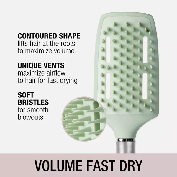 CONAIR Velvet Touch Vented Blow Dry Hairbrush -Green-074108773388-LR-358737-3-LR eShop