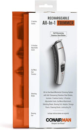 CONAIRMAN All-in-One Beard Trimmer Men's Grooming Kit, 12 piece-074108207029-LR-203918-6-LR eShop