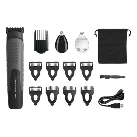 CONAIRMAN Lithium-Ion Battery-Powered All-in-One Hair Trimmer Set, 16 count-074108478733-LR-361097-2-LR eShop