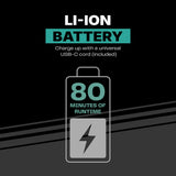 CONAIRMAN Lithium-Ion Battery-Powered All-in-One Hair Trimmer Set, 16 count-074108478733-LR-361097-5-LR eShop