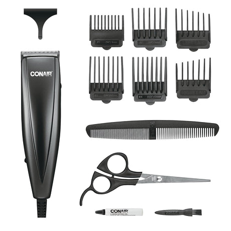 CONAIRMAN Simple Cut Hair Clippers for Men, 12 piece kit-074108151964-LR-361086-2-LR eShop