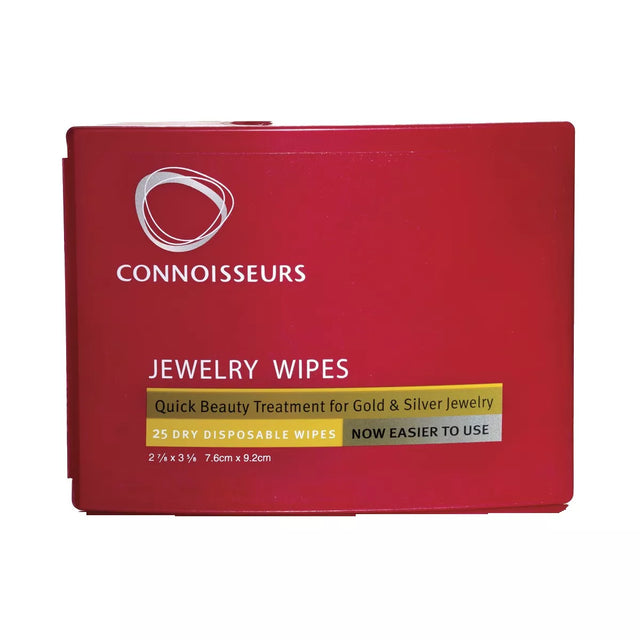 CONNOISSEURS Silver & Gold Jewelry Wipe Compact, 25 count-078682000106-LR-326793-1-LR eShop