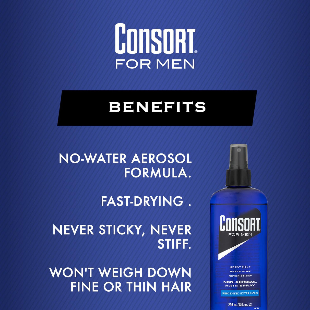 Consort Extra Hold Non-Aero Hair Spray Pump Unscented, 8 oz-802535293083-LR-309286-5-LR eShop