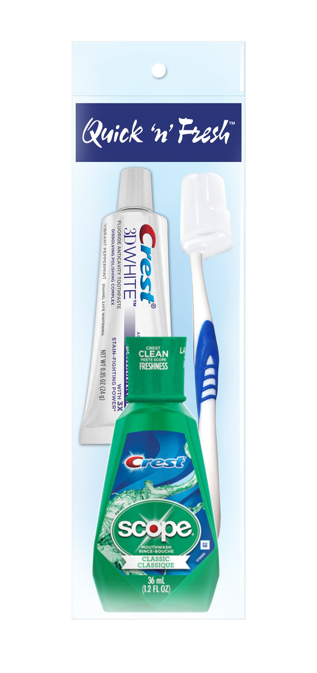 Convenience Kits International Quick 'n' Fresh Dental Care Set, 4 count-079718001012-LR-117285-1-LR eShop