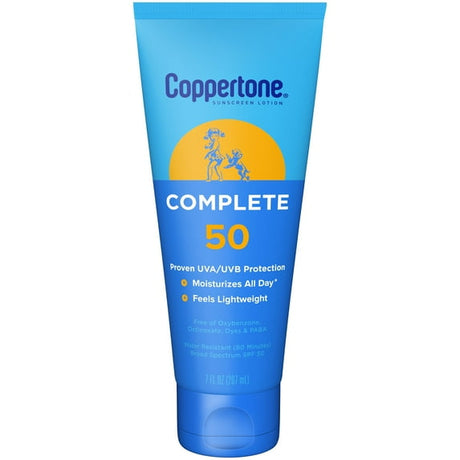 Coppertone Complete Sunscreen Lotion, SPF 50 Sunscreen, 7 Oz-072140032050-LR-363371-1-LR eShop
