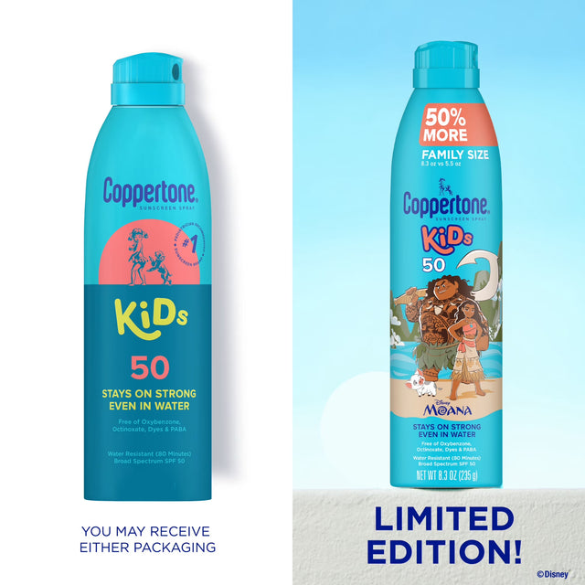 Coppertone Kids SPF 50 Water Resistant Sunscreen for Kids, 8.3 Oz Can-072140039578-LR-363532-1-LR eShop