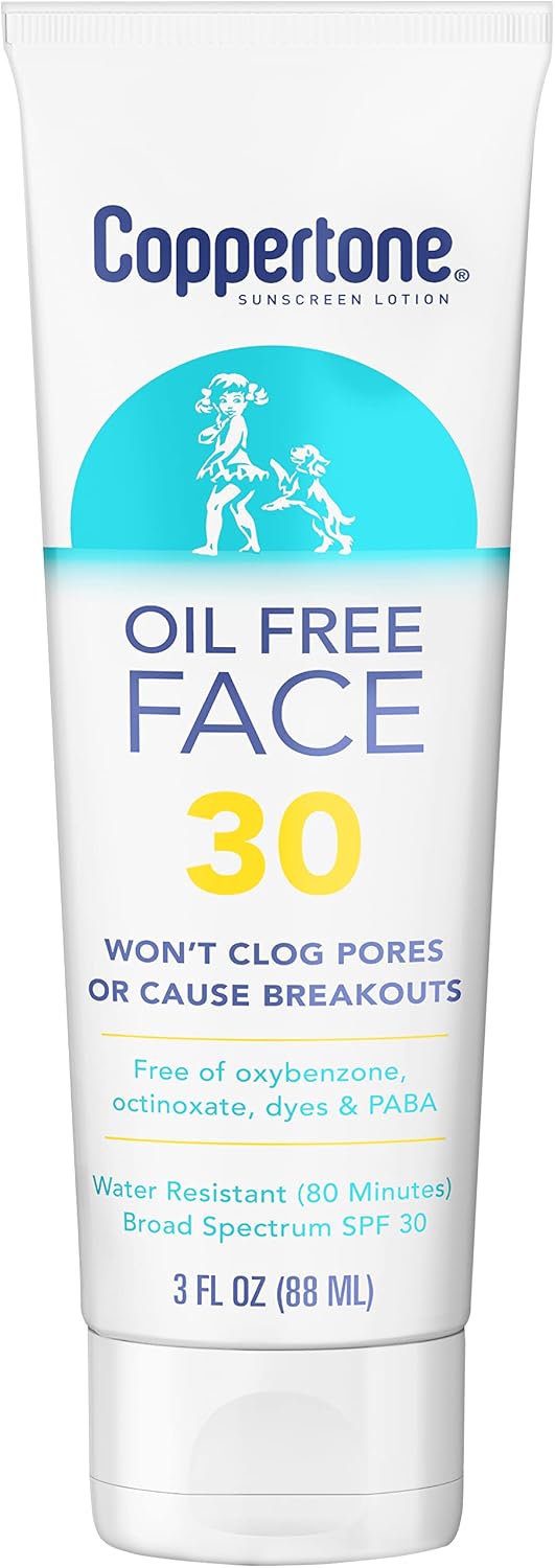Coppertone Oi-Free Face Sunscreen Lotion - SPF 30, 3 oz-072140028435-LR-363351-1-LR eShop