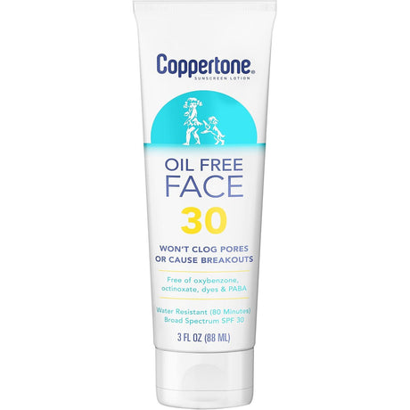 Coppertone Oi-Free Face Sunscreen Lotion - SPF 30, 3 oz-072140028435-LR-363351-1-LR eShop