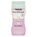 Coppertone Pure and Simple Baby Sunscreen Lotion SPF 50, Zinc Oxide Mineral Sunscreen for Babies, 6 fl oz Bottle-072140028718-LR-363358-1-LR eShop