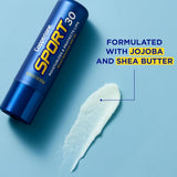 Coppertone Sport SPF 30 Lip Balm With Jojoba and Shea Butter, 0.17 Oz Stick-072140042073-LR-363865-4-LR eShop