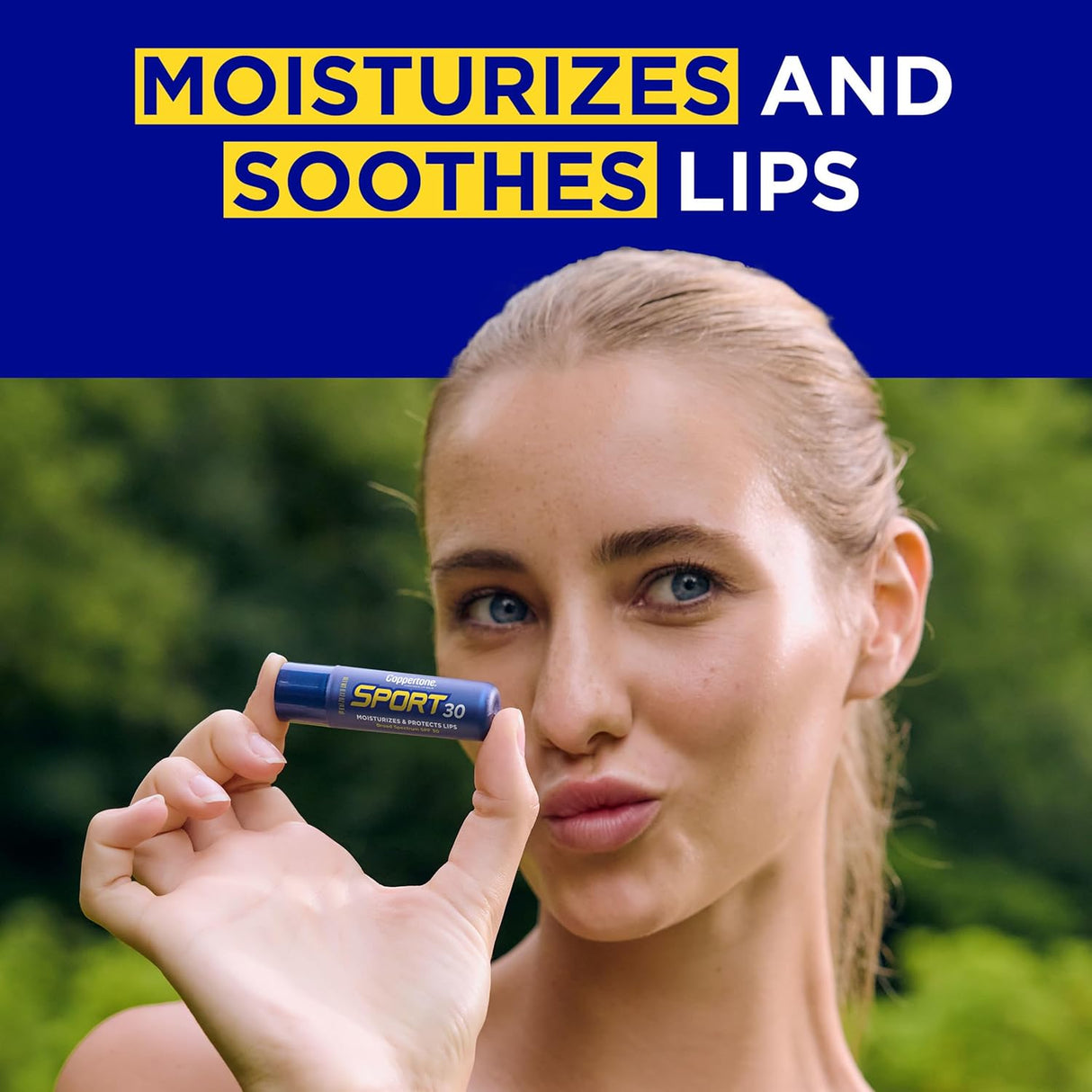 Coppertone Sport SPF 30 Lip Balm With Jojoba and Shea Butter, 0.17 Oz Stick-072140042073-LR-363865-5-LR eShop