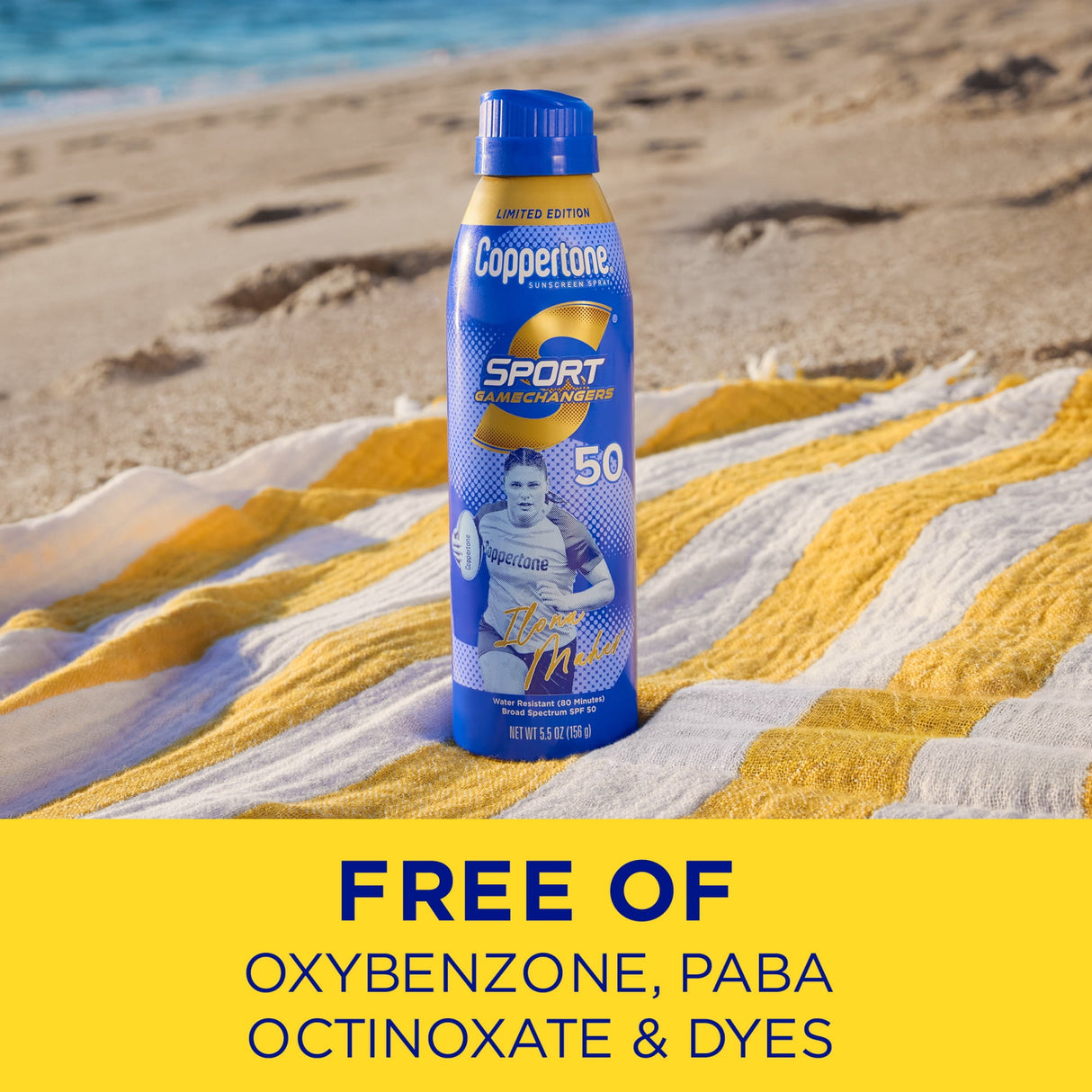 Coppertone Sport Sunscreen Spray, Broad Spectrum SPF 50 Water Resistant Spray Sunscreen, 5.5 oz-072140035174-LR-363378-7-LR eShop