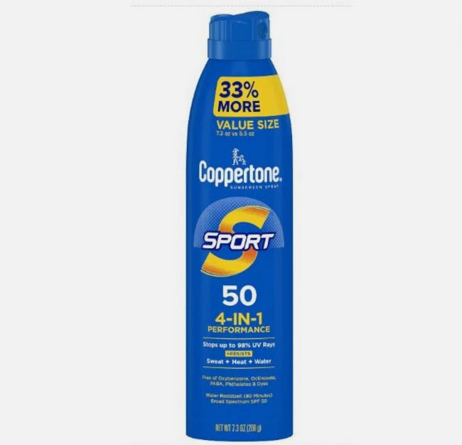 Coppertone Sport Sunscreen Spray - SPF 50, 7.3 oz-072140035150-LR-363376-1-LR eShop